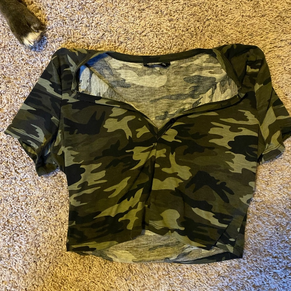 Camo, worn 3x